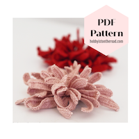 Crochet Chrysanthemum flower pattern