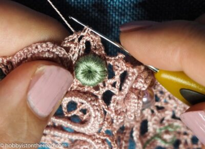 Choker collar crochet pattern a basic Irish lace project