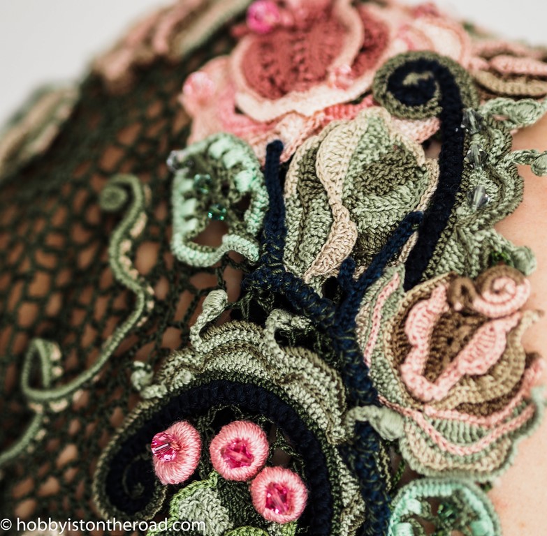 Irish Crochet Dress: Finished - Hobbyist on the Road