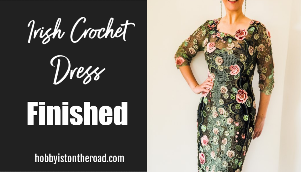 Irish Crochet Dress Finished Hobbyist on the Road