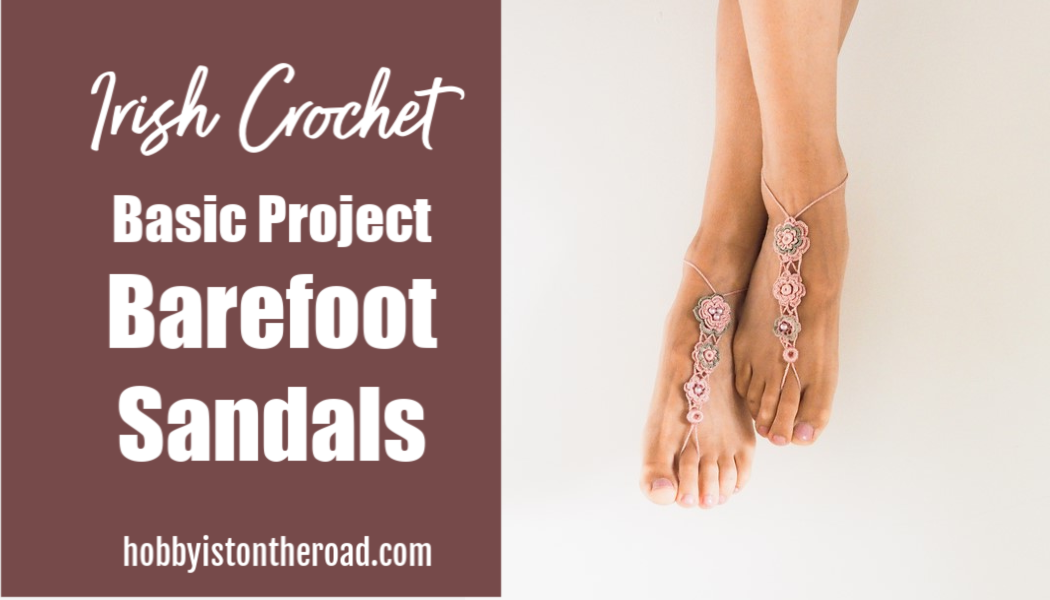 Barefoot Sandals crochet project