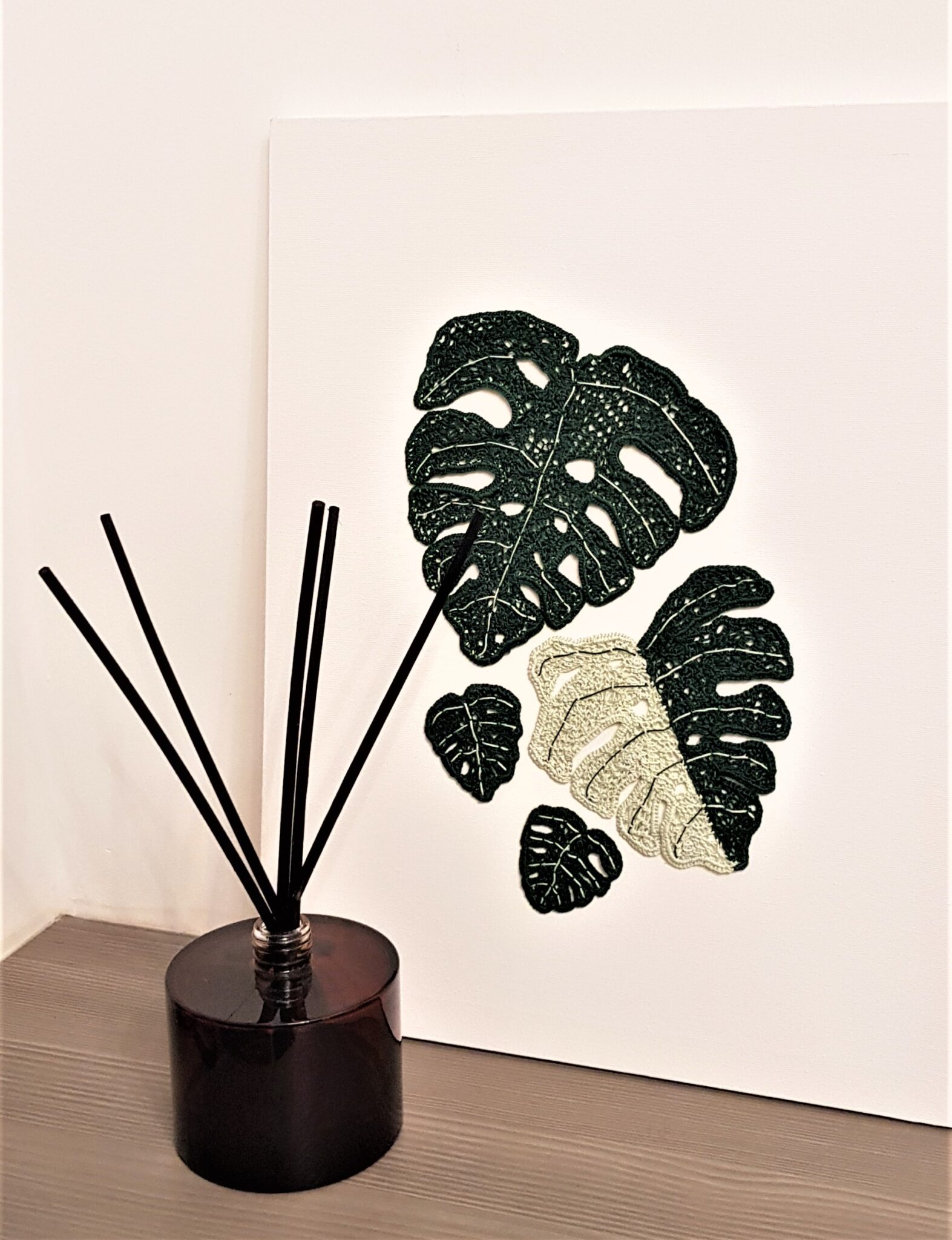 crochet monstera leaves irish lace freeform crochet pattern how to tutorial