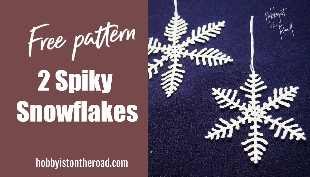 Spiky Snowflakes Pattern