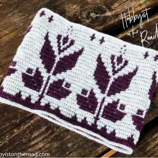 Baltic Flowers Cowl Crochet Pattern