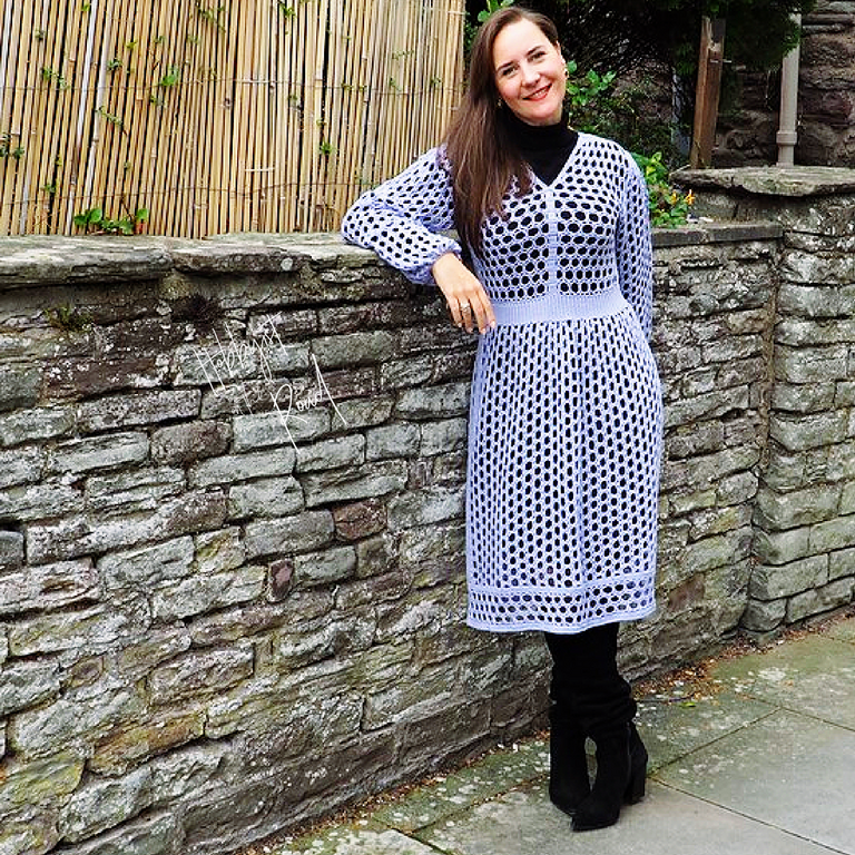 Ways to Wear Lavender Fields Dress Black Background