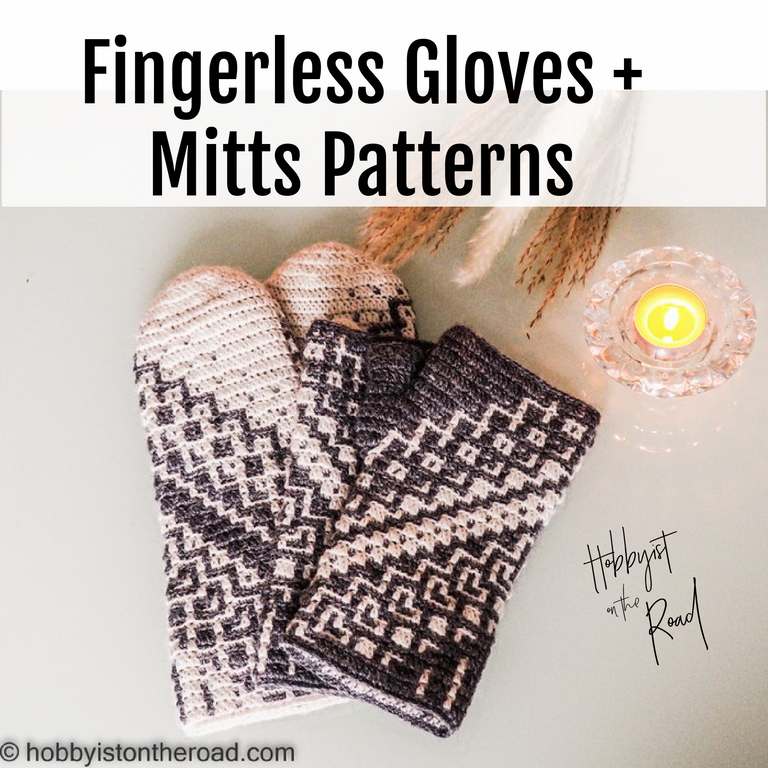 Baltic Vibes Fingerless Gloves and Mitts patterns