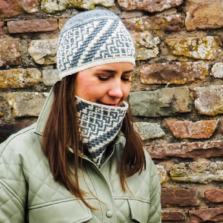 Baltic Vibes Hat and Cowl crochet pattern