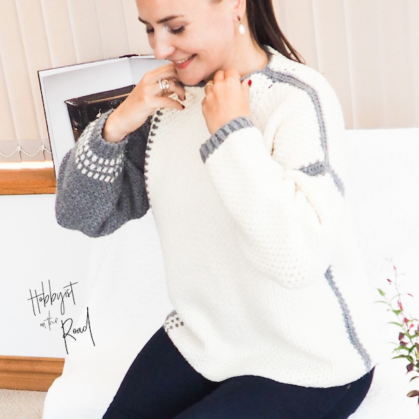 Mosaic Sweater Crochet Pattern  Crochet pullover pattern, Sweater