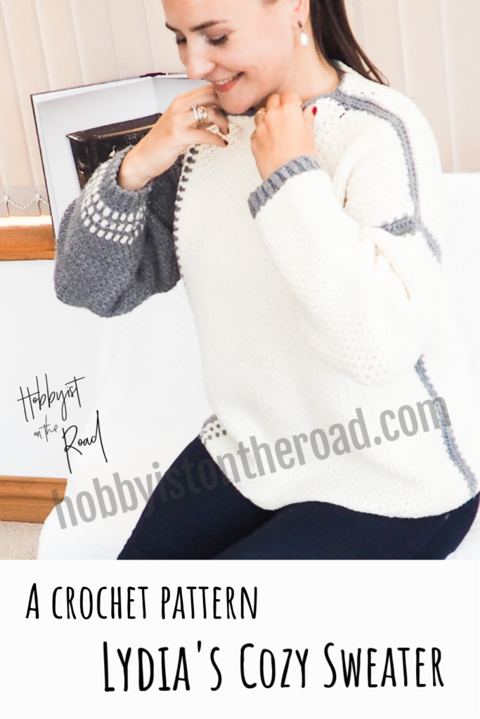 Lydia's Cozy Sweater - Pin it for later!